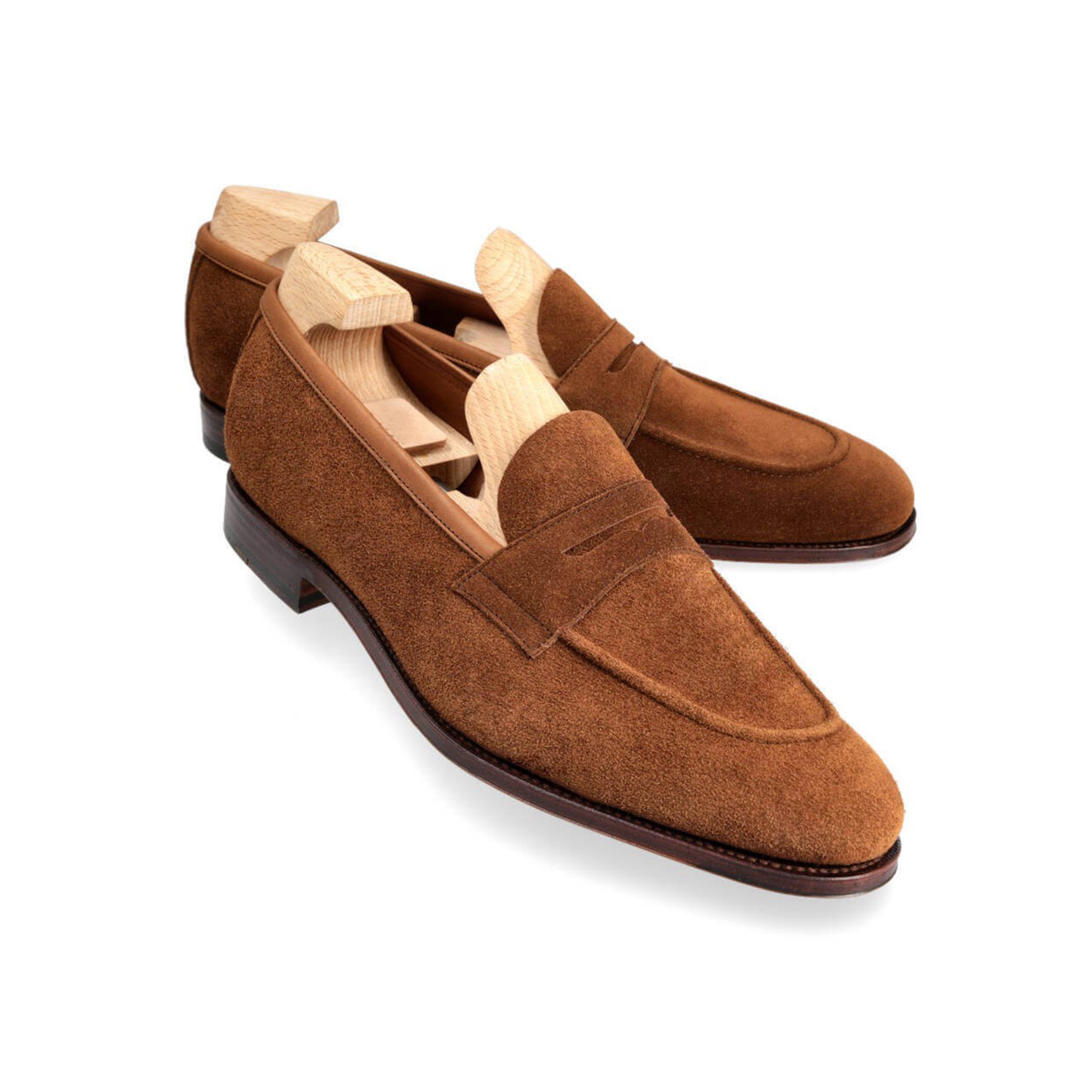 Alessandro Coffee Penny Loafers