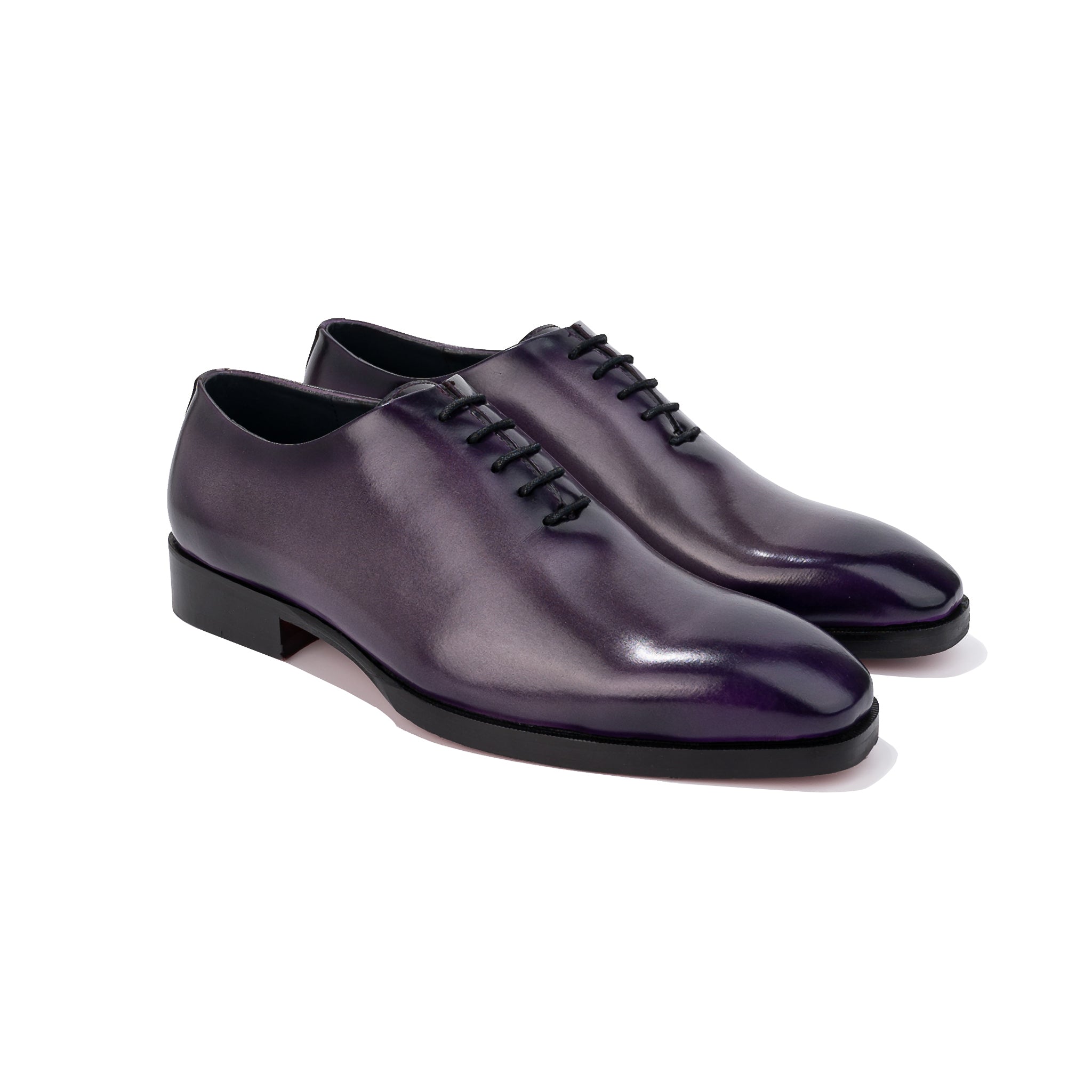 Caradonna Salvia Whole-Cut Oxford Shoes