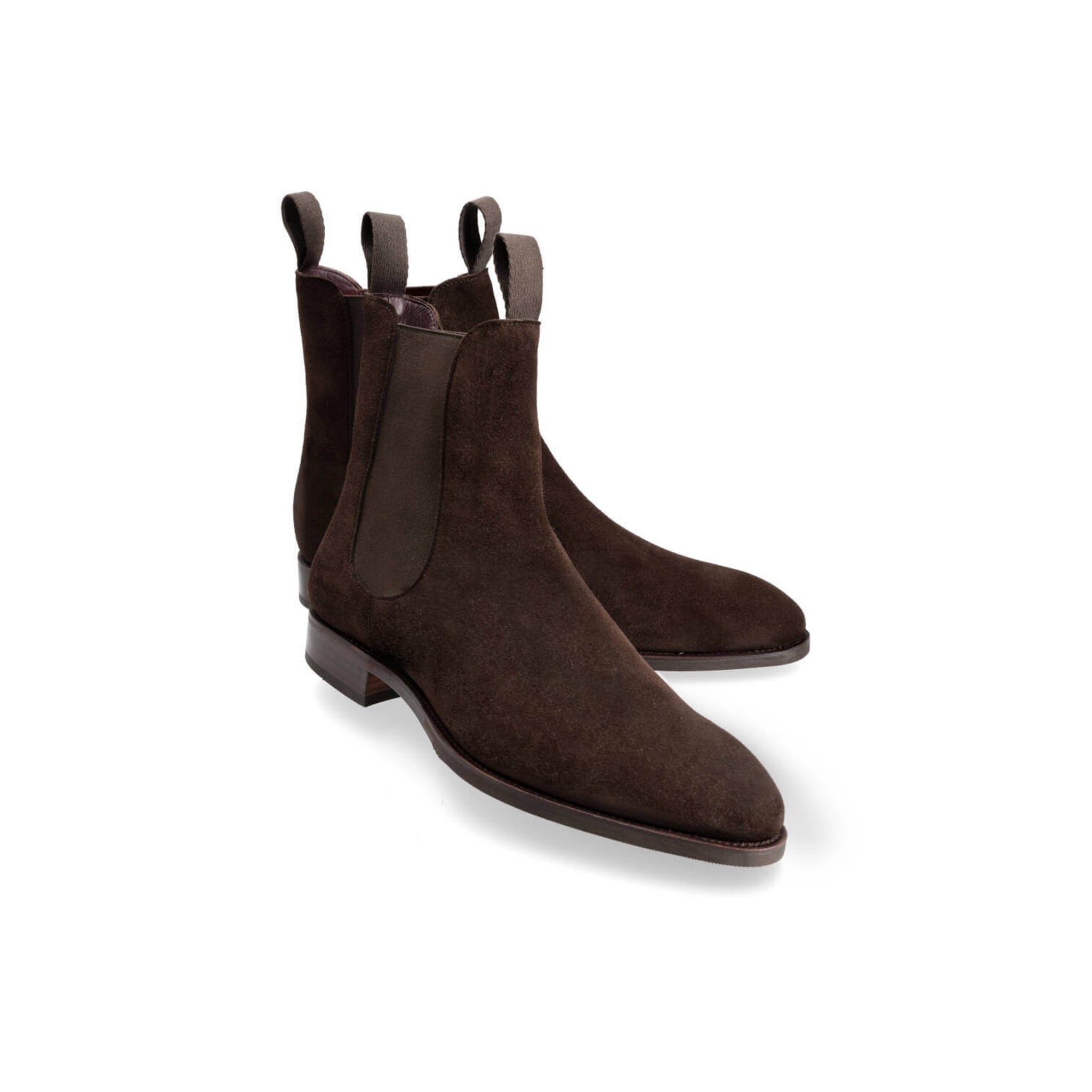 Cocoa Brown Chelsea Men's Leather Boots