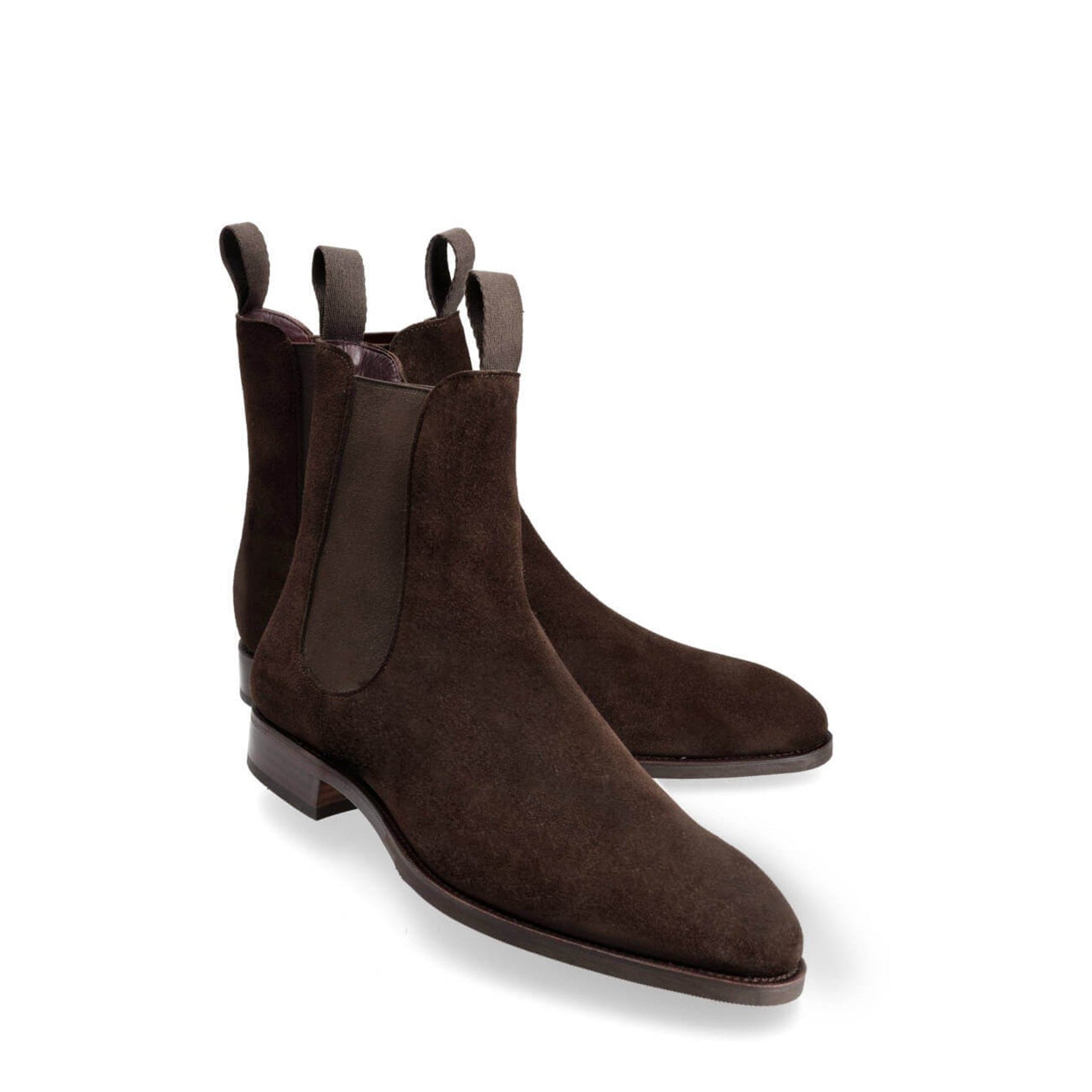 Cocoa Brown Chelsea Men's Leather Boots
