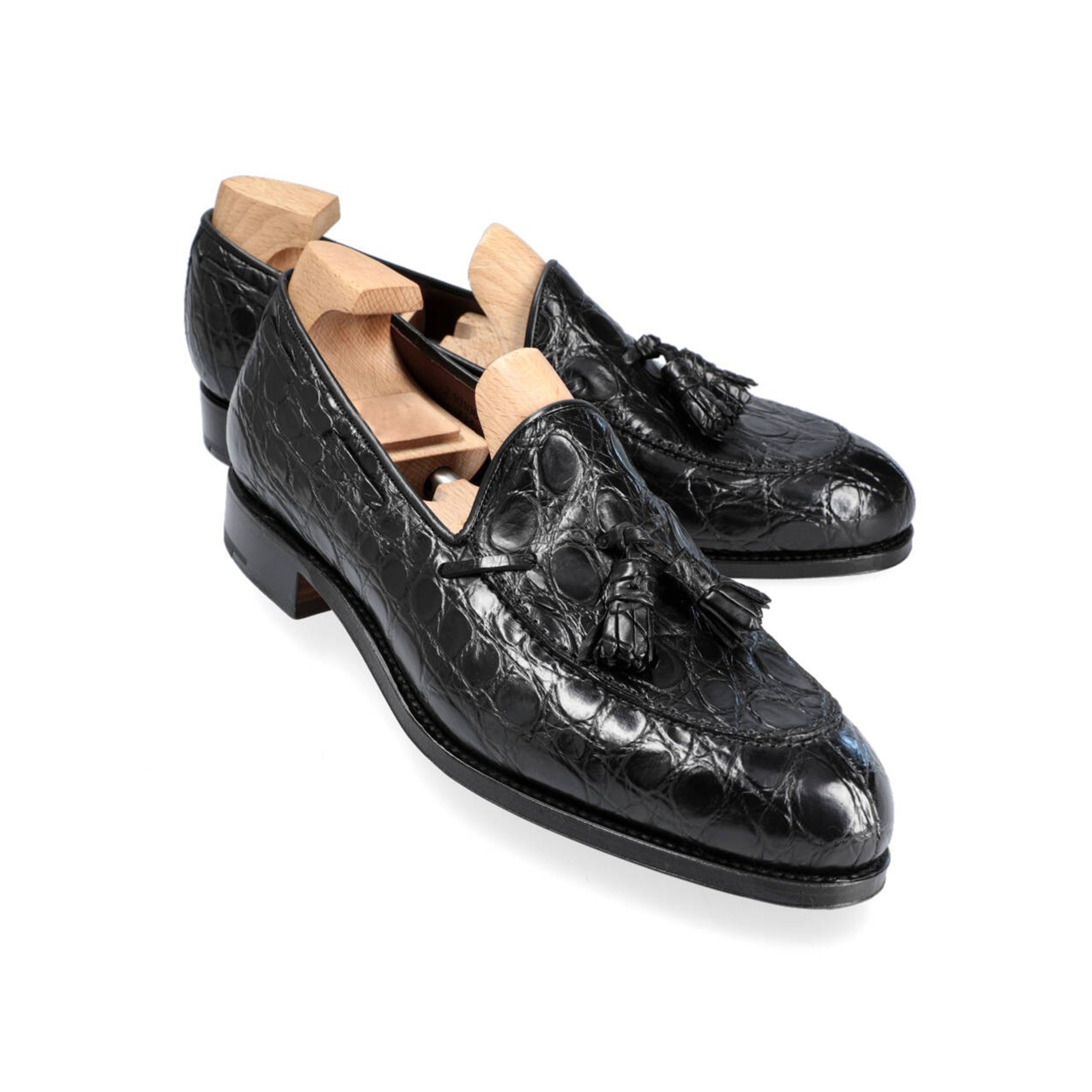 Luxury Croco Leather Loafers