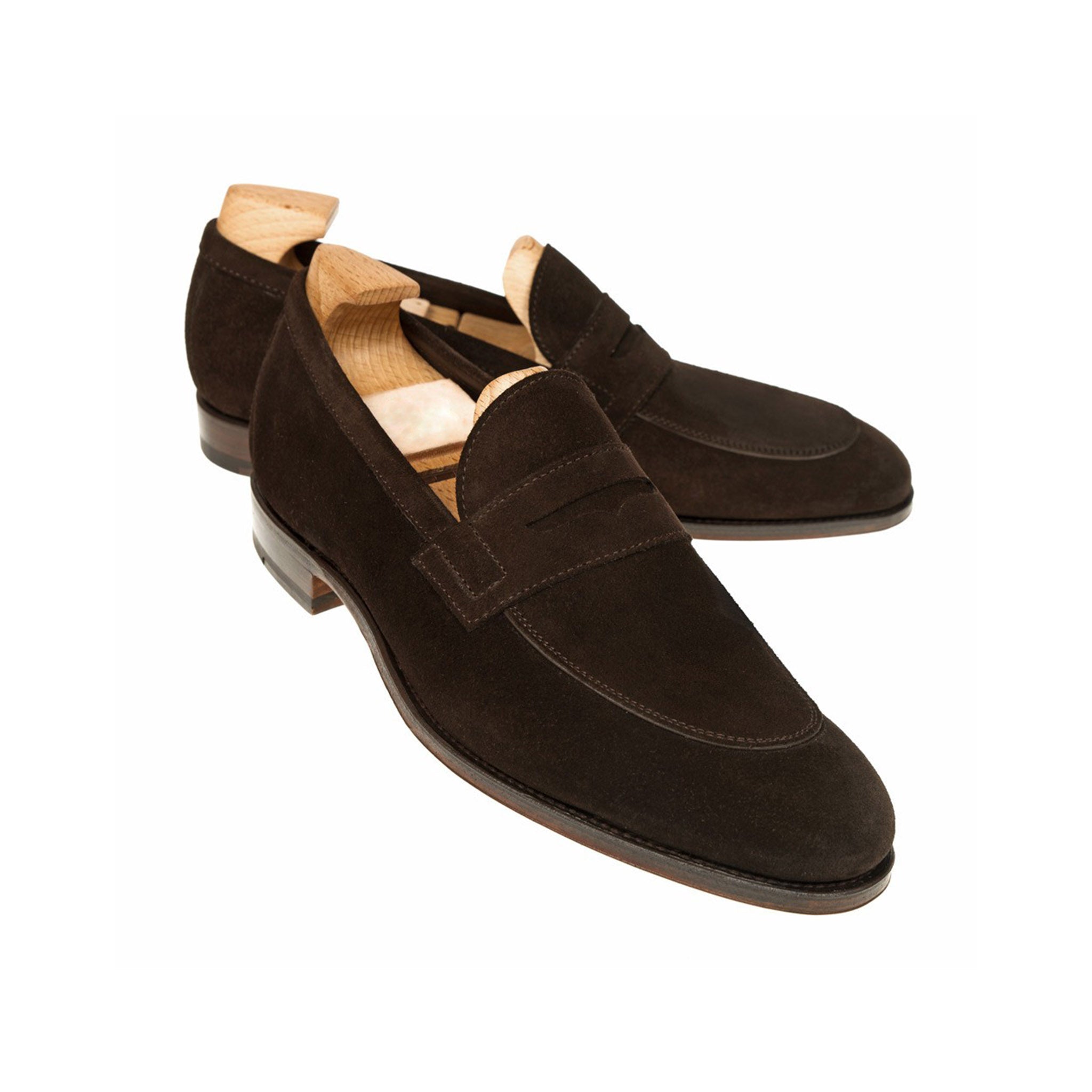 Marco Brown Leather Penny Loafer
