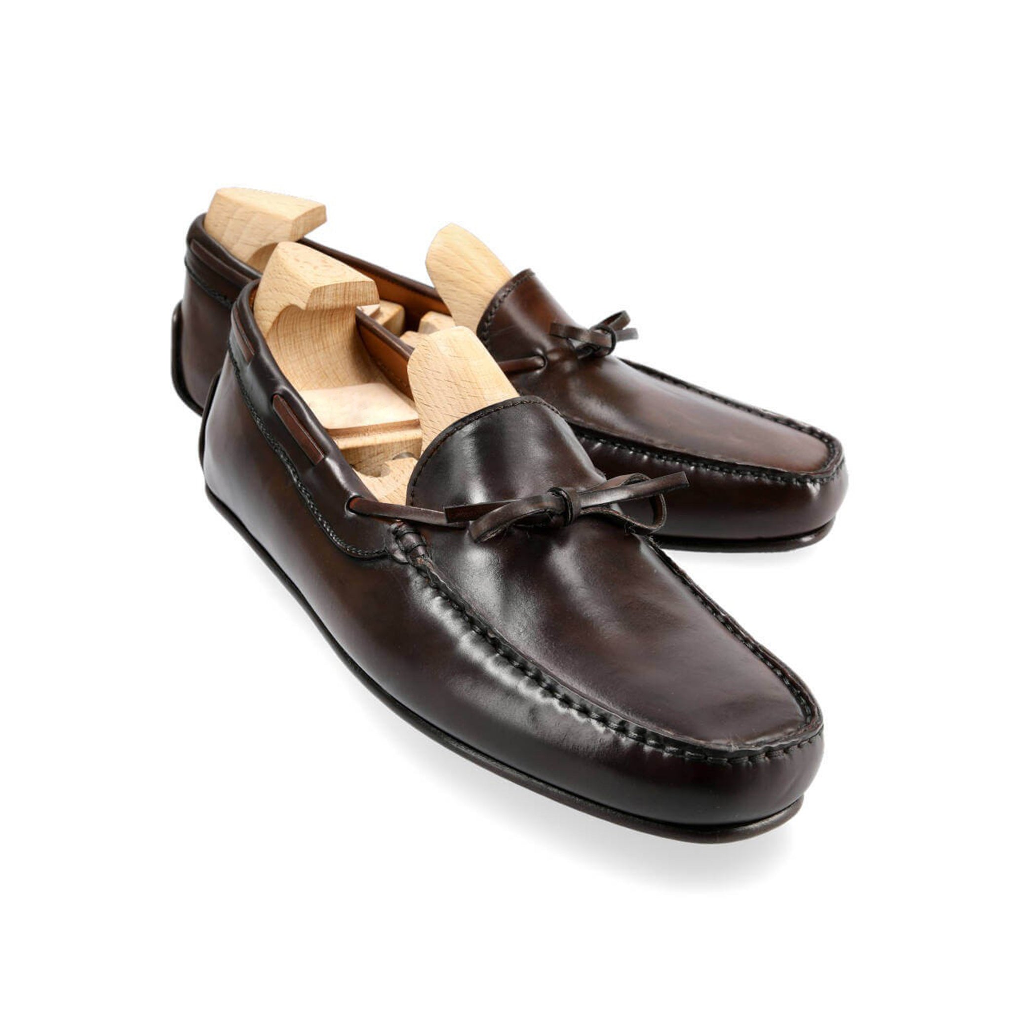 Matteo Cocoa Penny Loafers