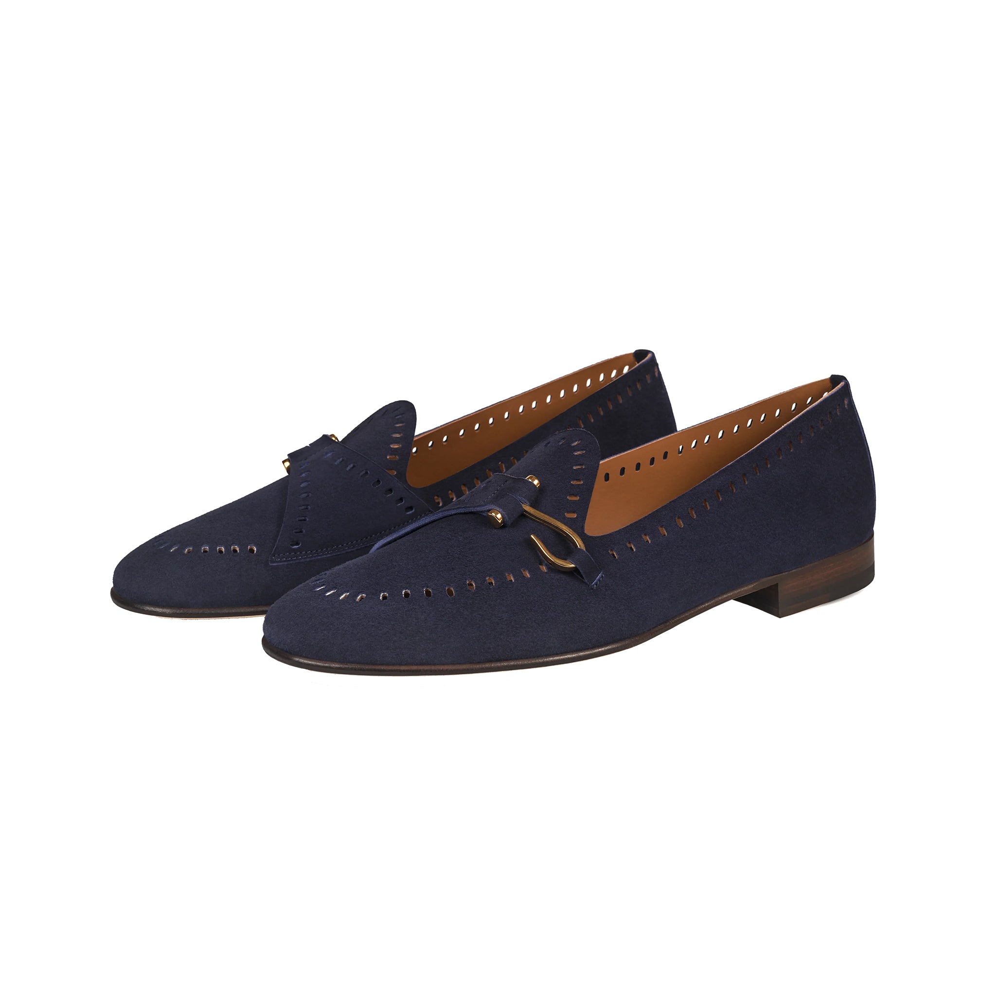 Mauro Navy Casual Loafers