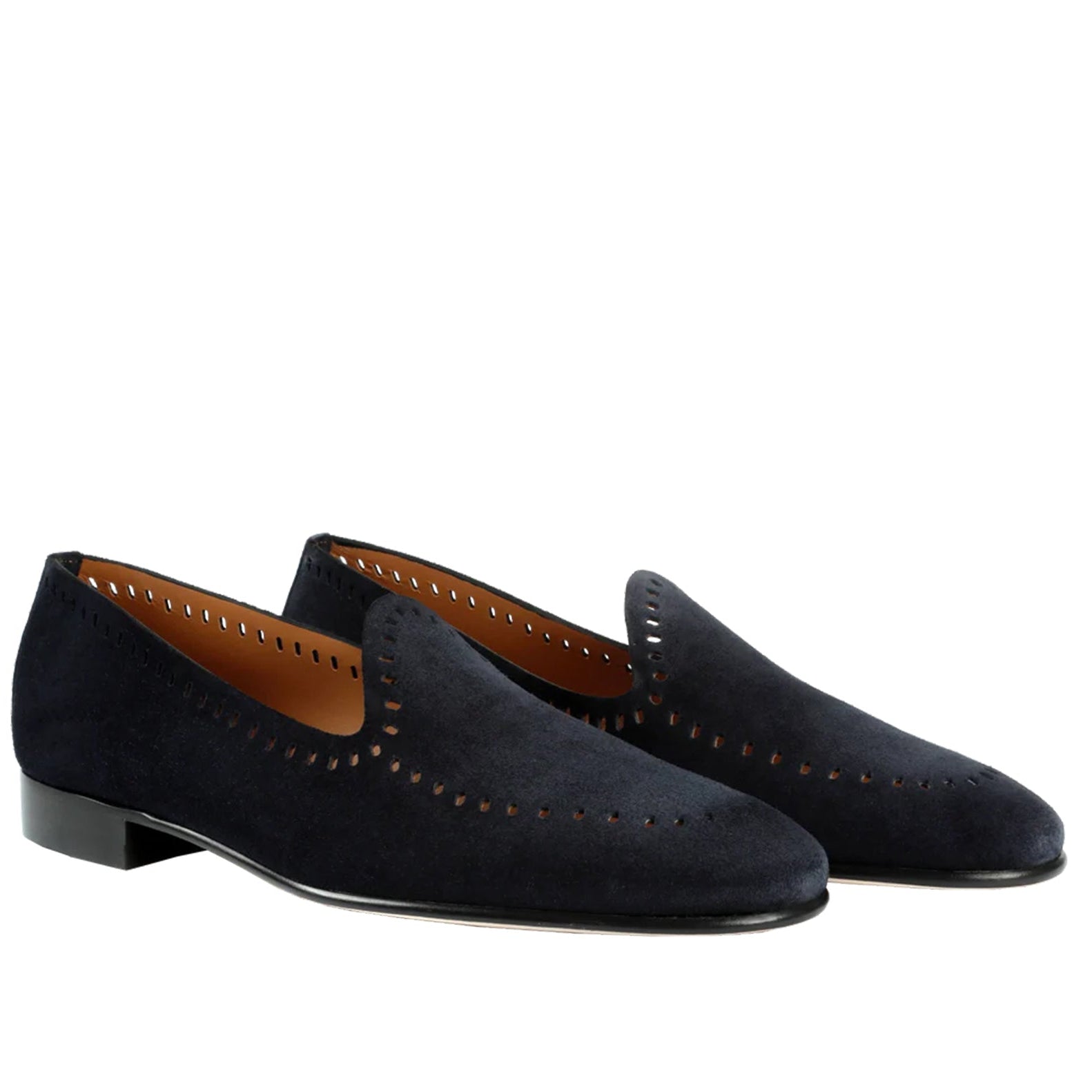 Navy Milano Men's Loafers