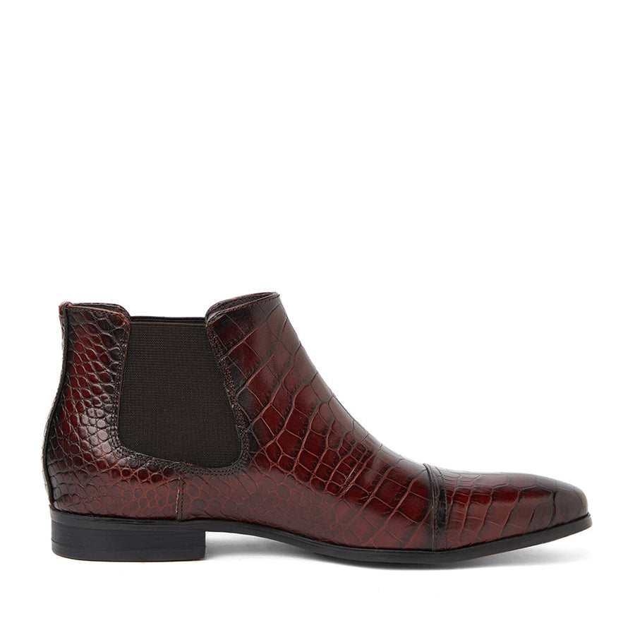 Chukka Croco Brown Boots