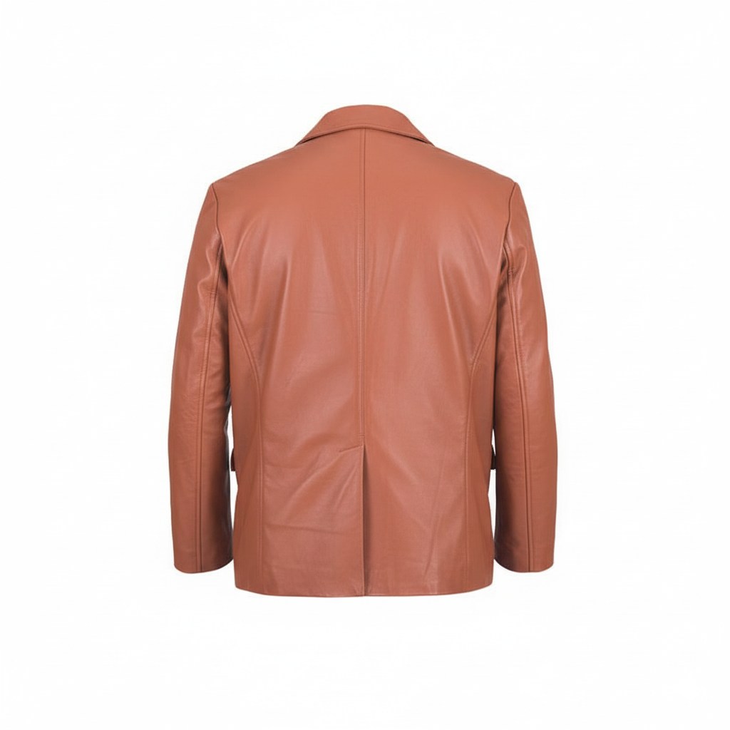 Elvora Leather Blazer
