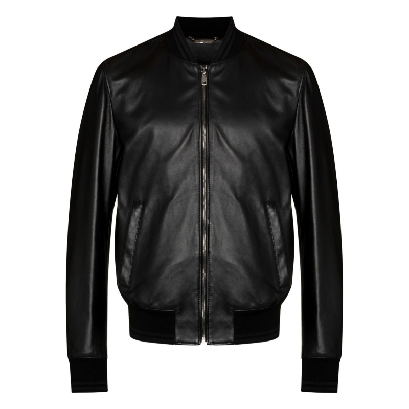 Nethor Leather Men Bomber Jacket