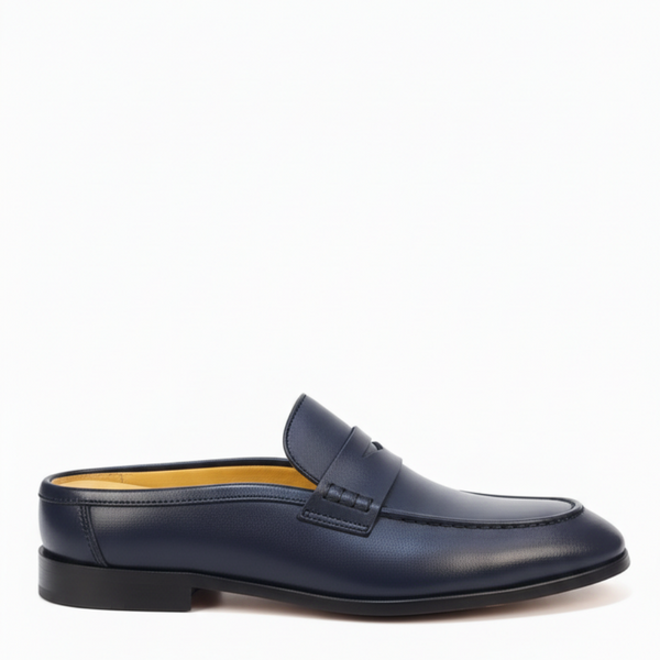 Luxe And Sleek Leather Mule