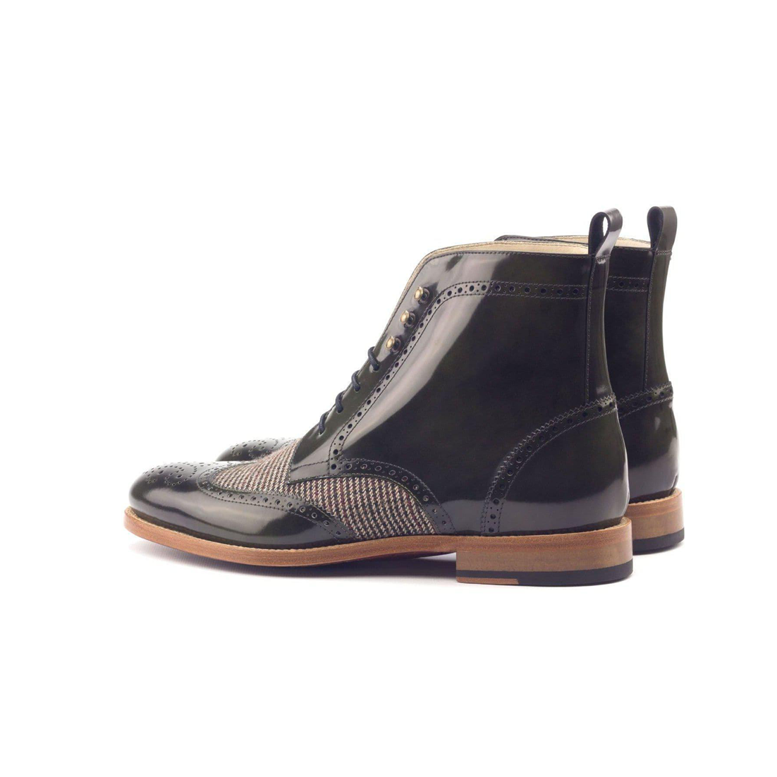 Military Brogue Boot