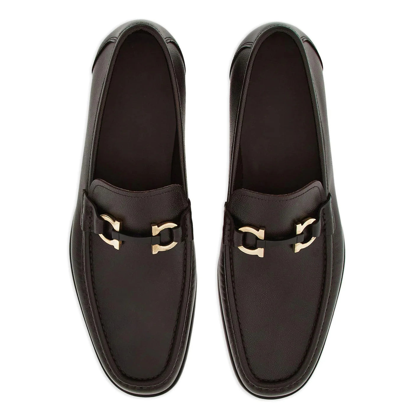 Leather Loafers for Men - Dark Brown