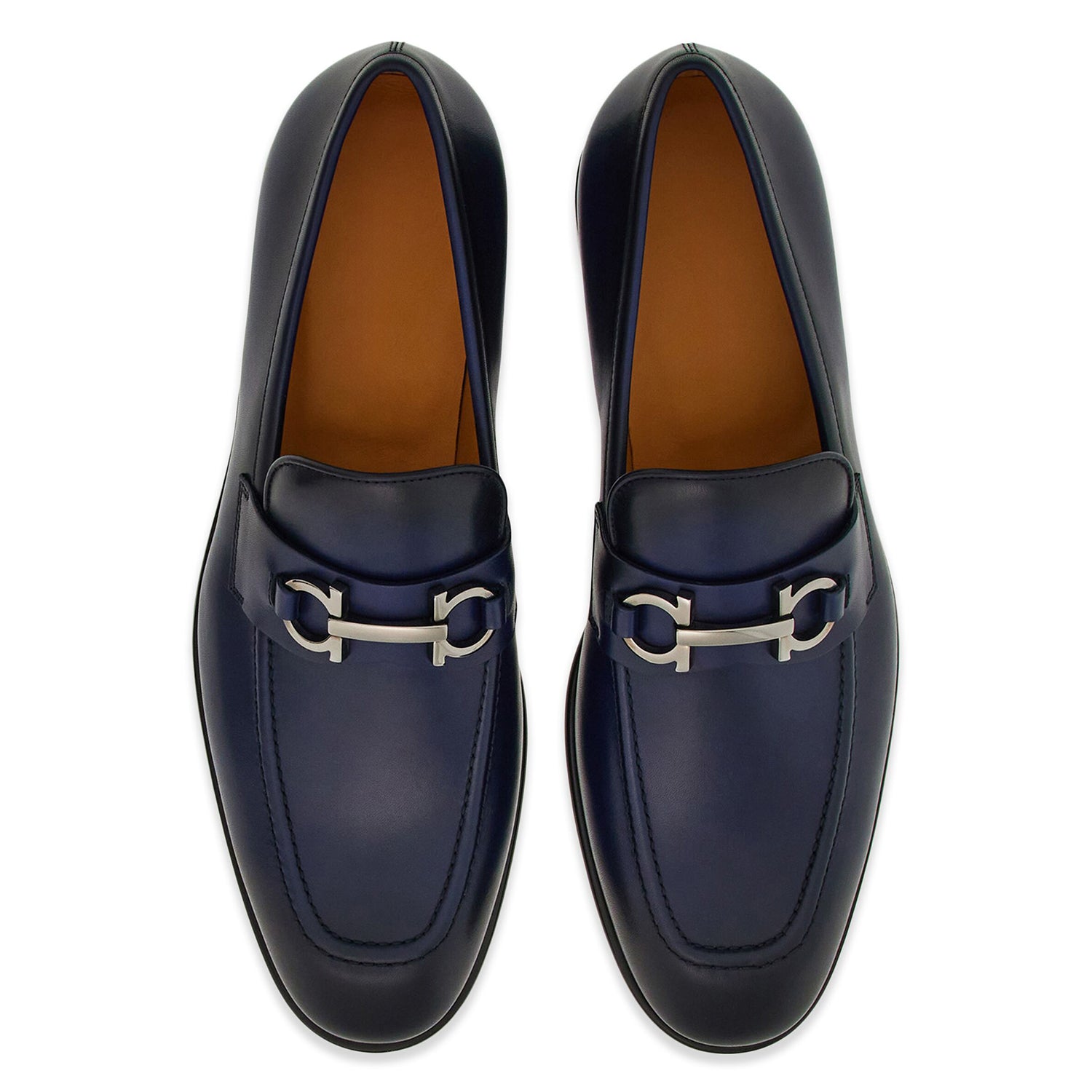 Blue Penny Plaque loafers