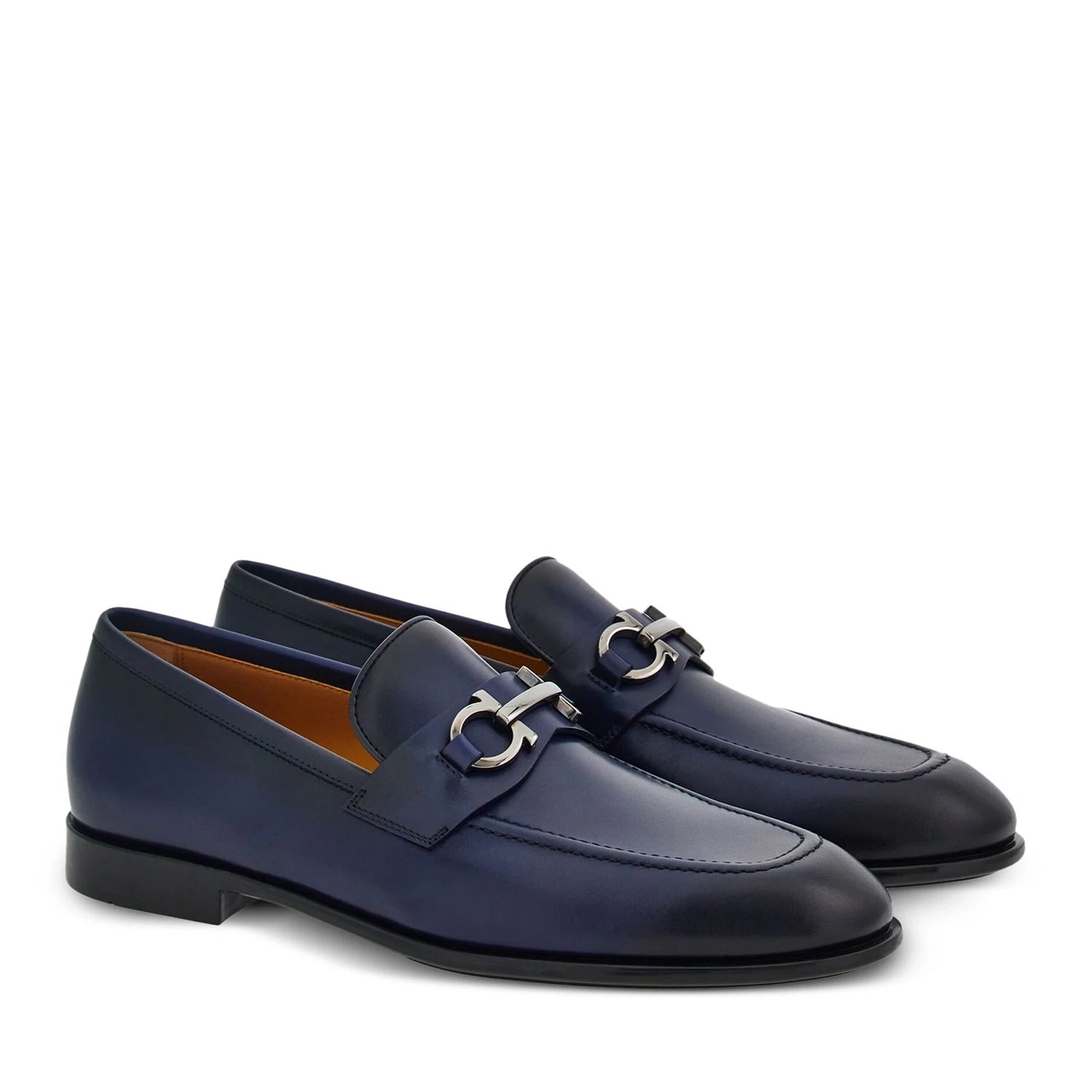 Blue Penny Plaque loafers