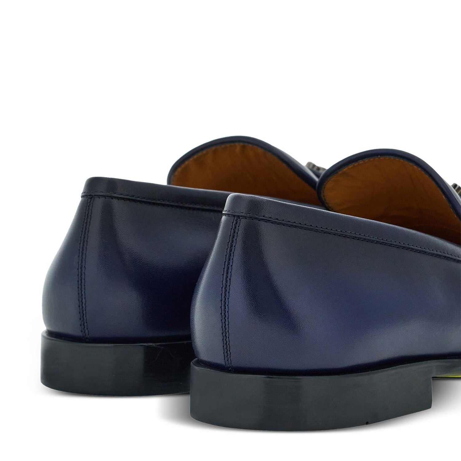 Blue Penny Plaque loafers