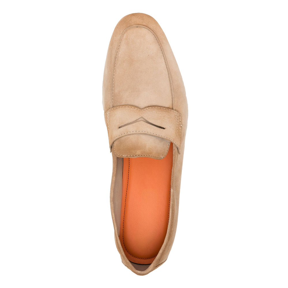 Suede Penny Loafers