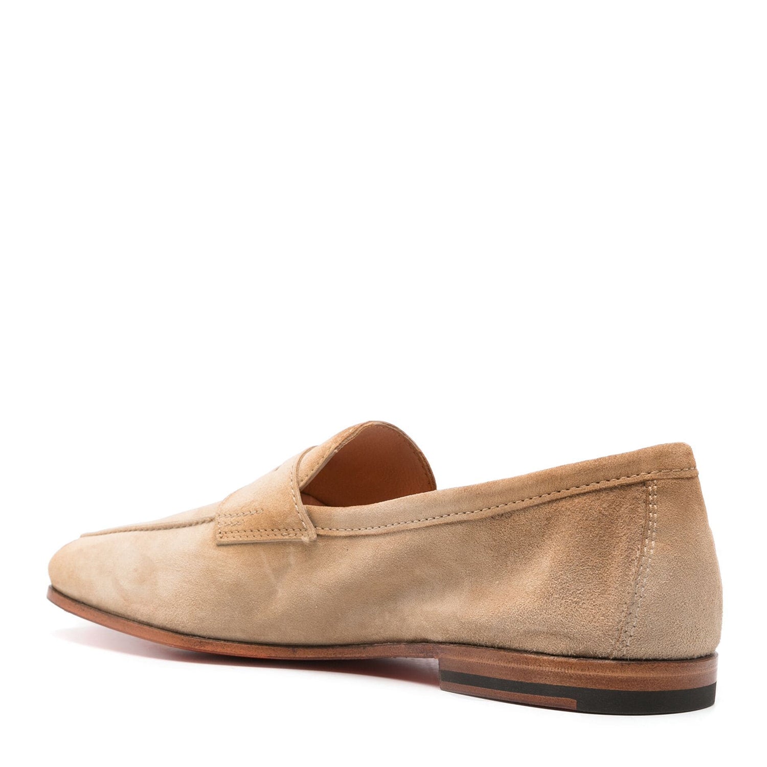 Suede Penny Loafers