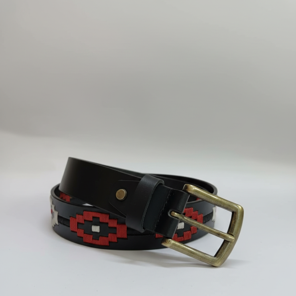 Crimson Thread Legacy Grain Leather Belt