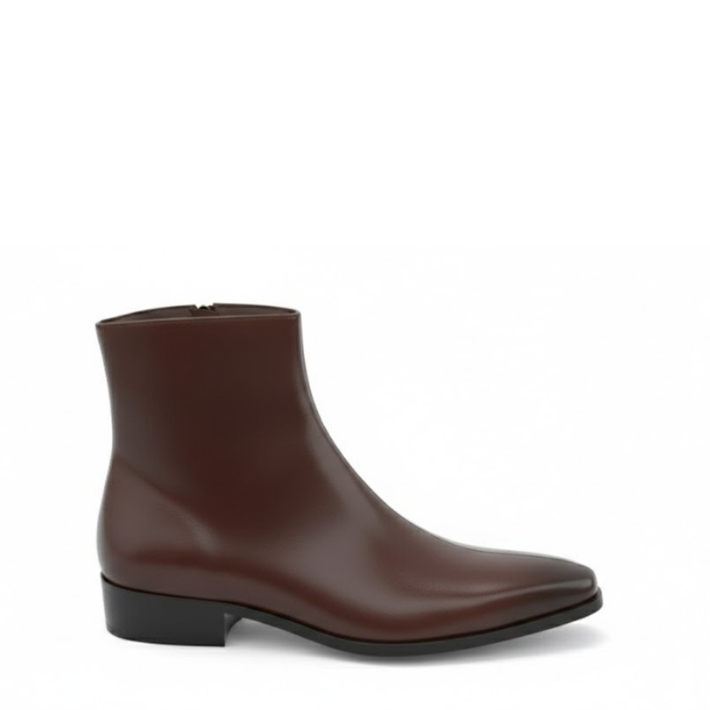 Sovereign Luxury Zip Ankle Boots