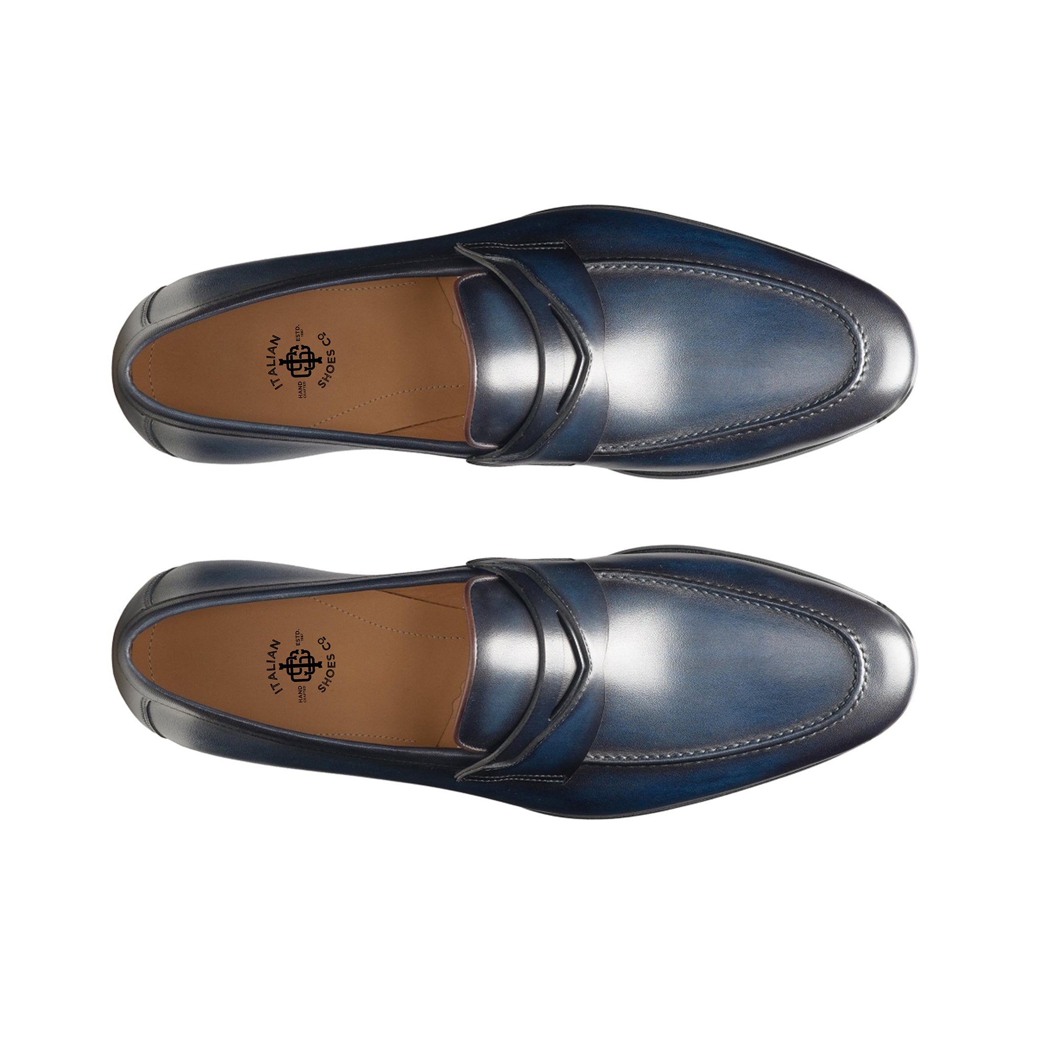 Blue Sasso Utilizes Classic Penny Loafer