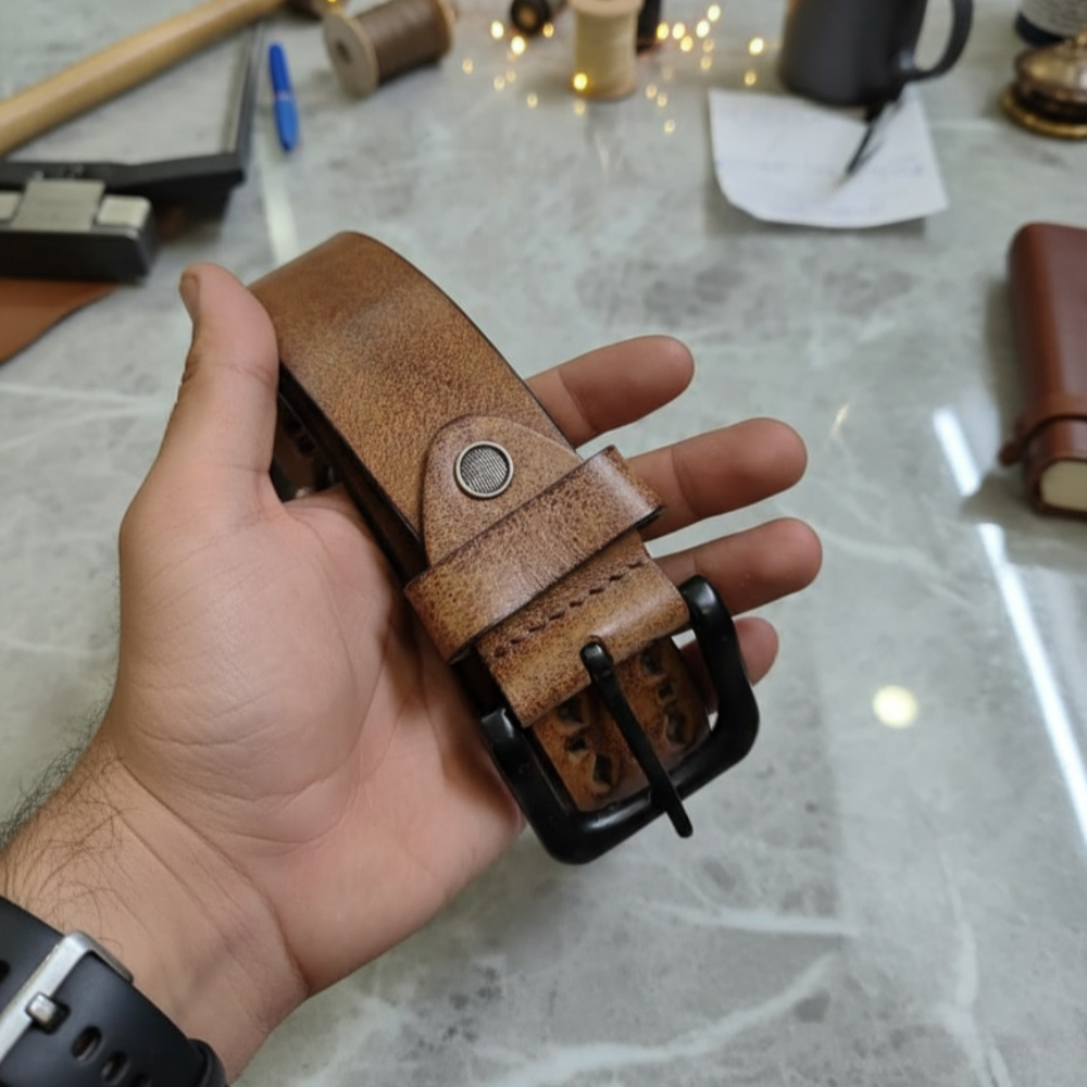 Iron Loop Classic Grain Leather Belt