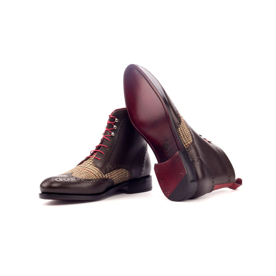 Military Brogue Boot