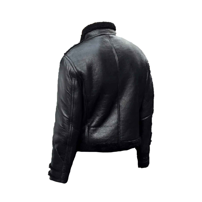 Rydan Leather Biker Jacket