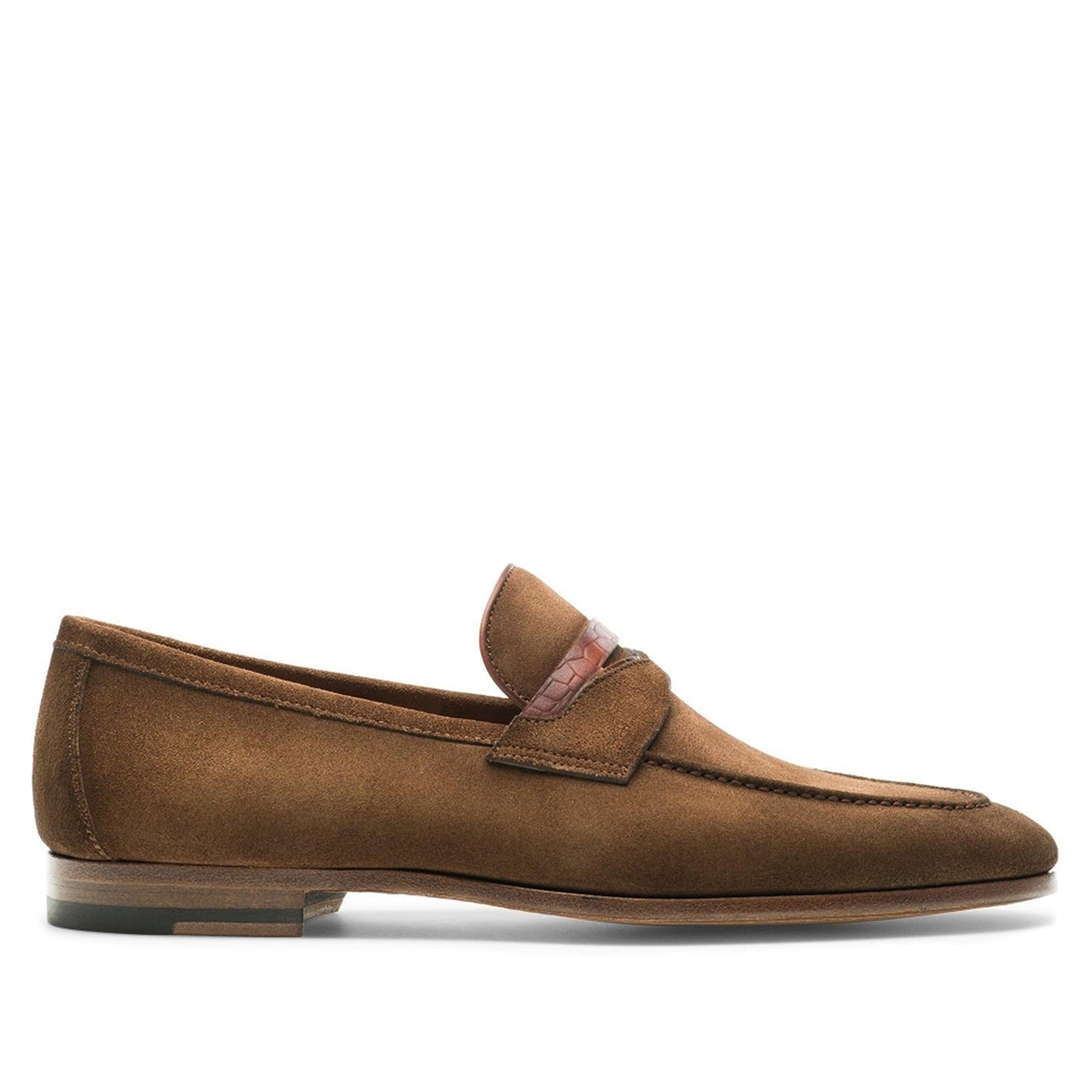 Suede Sasso Utilizes Classic Penny Loafer