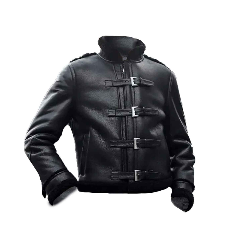 Rydan Leather Biker Jacket