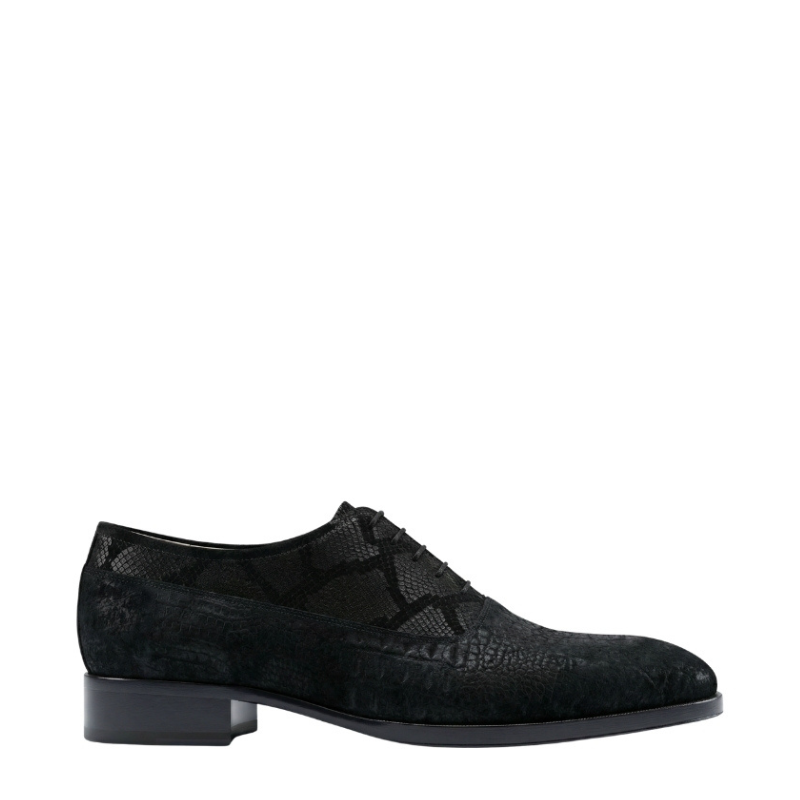 Serpente Textured Italian Oxford Shoes