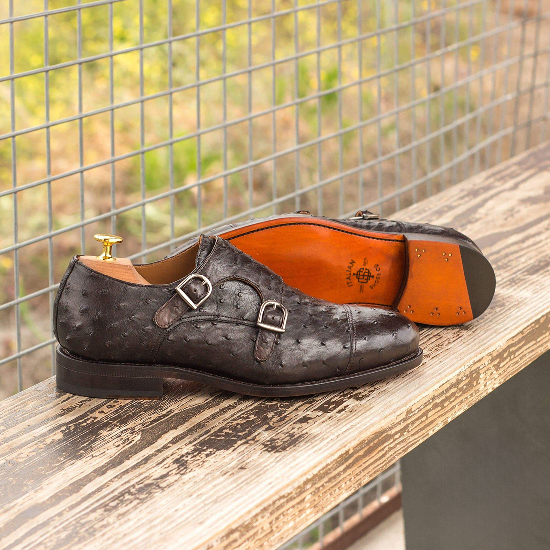 Velvet Venture Monkstrap Shoes