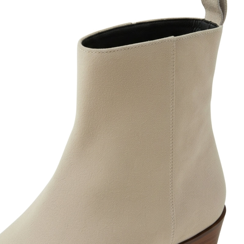 Luxury Celeste Ivory Ankle Boots