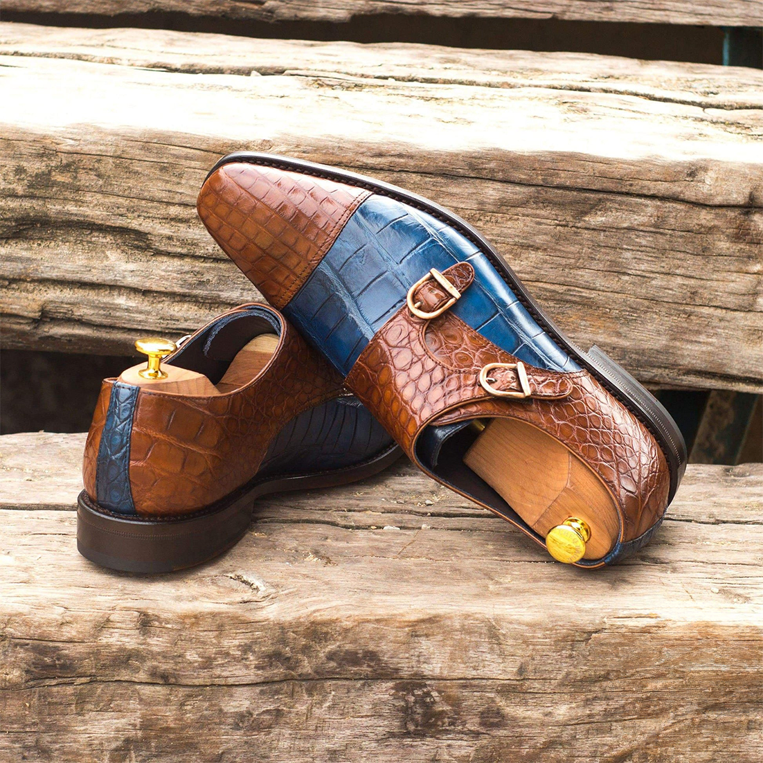 Radiant Riddle Monkstrap Shoes