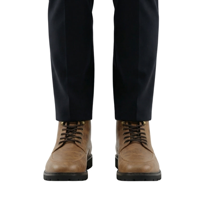 Trailmark Rustic Leather Hiker Boots