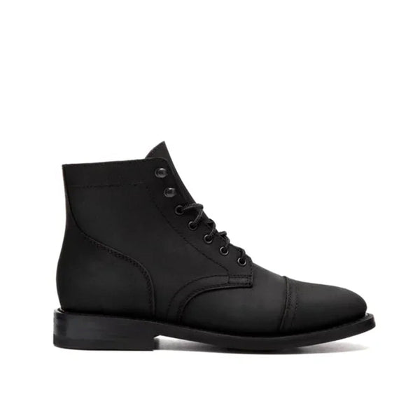 Captain Cap Toe Ankle Boots