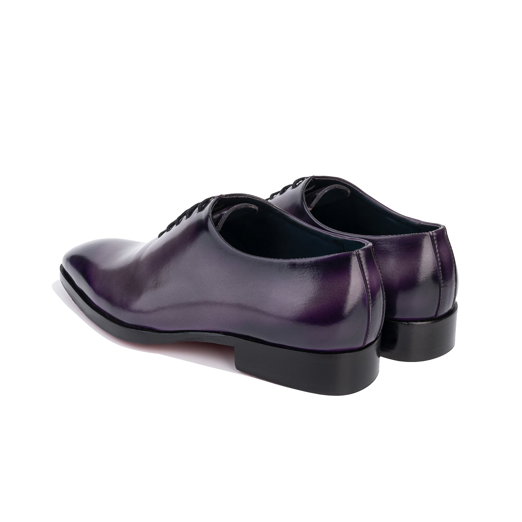 Caradonna Salvia Whole-Cut Oxford Shoes