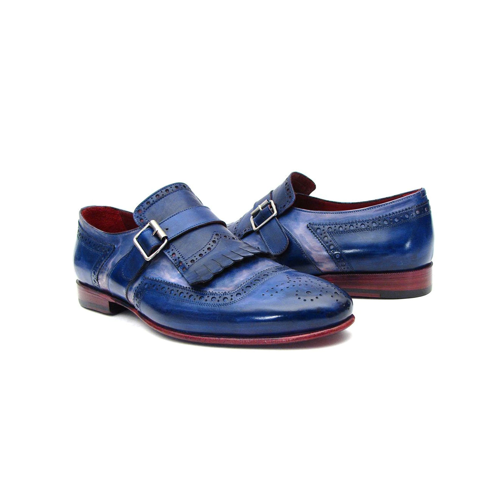 Cerulean Royal Single Monkstrap Men's Shoes