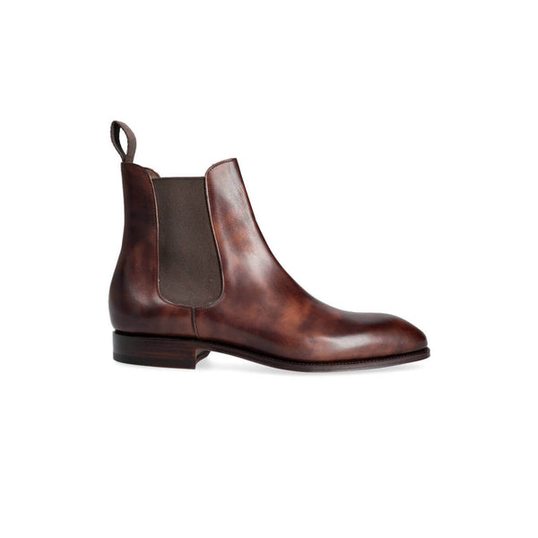 Dark Chelsea Men s Leather Boots