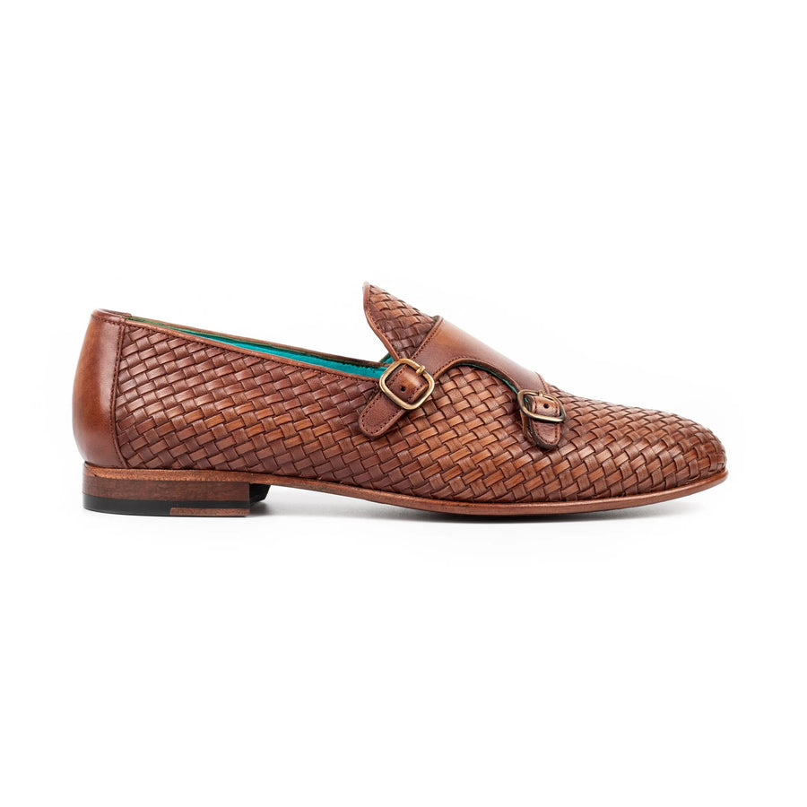 Handcrafted Double Monkstrap Men s Shoes