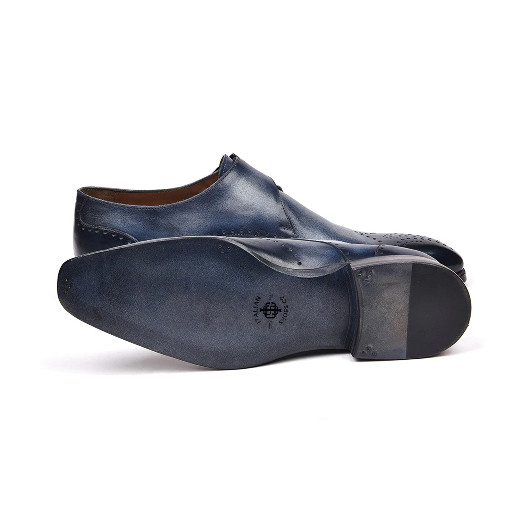 Lorenzo  Brogue Single Monkstrap Shoes