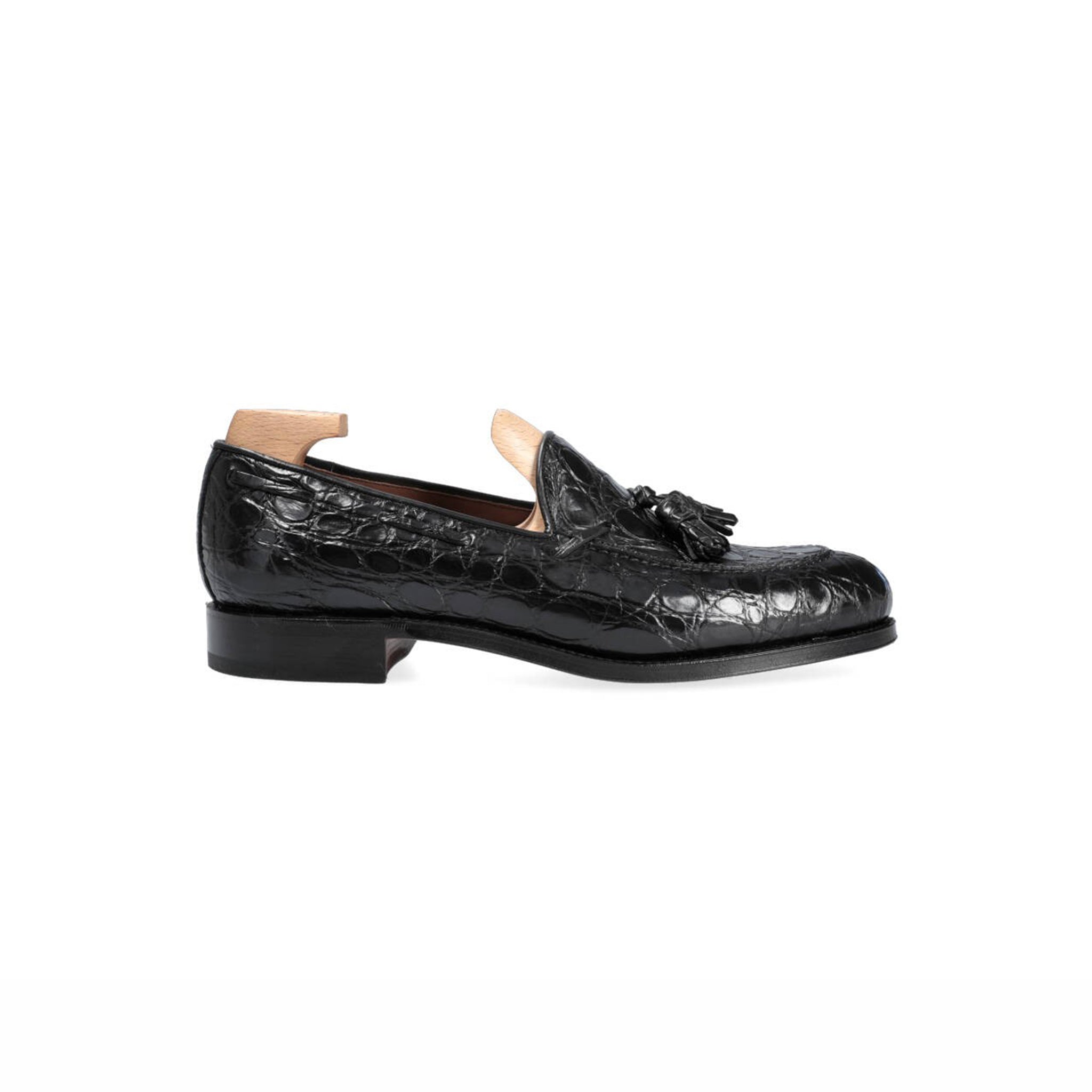 Luxury Croco Leather Loafers