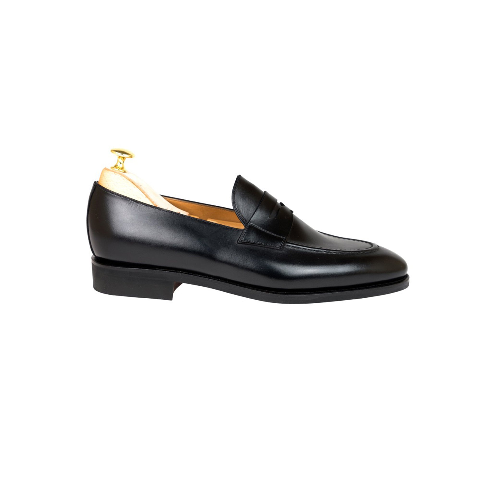 Midnight Calf Penny Loafers