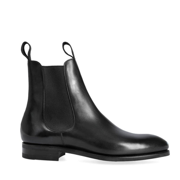 Midnight Classic Chelsea Leather Boots