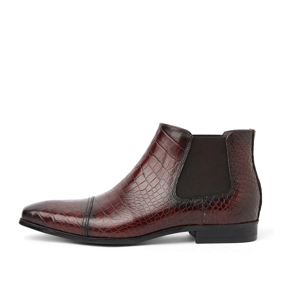 Chukka Croco Brown Boots