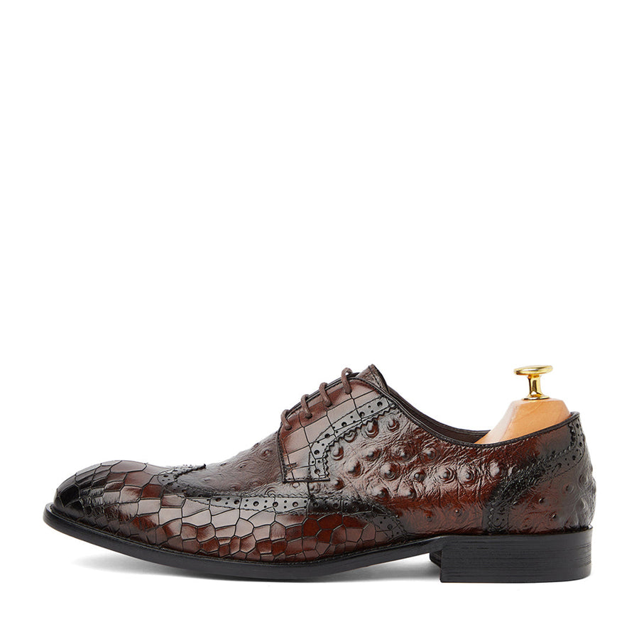 Ostrich Crocodile Shoes