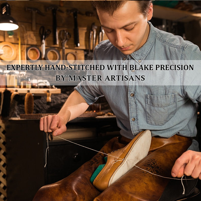 Luxury Handcrafted Printed Leather Blue Briefcase