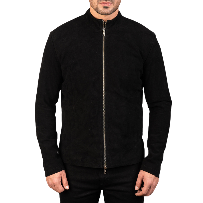 Fenros Suede Biker Jacket