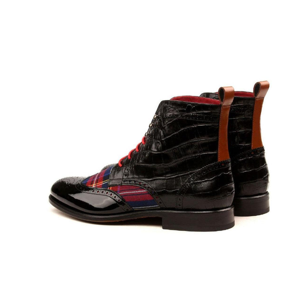 Military Brogue Boot