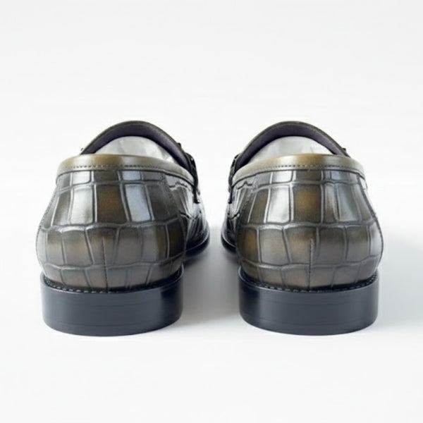 Croc Luxe Classic Horsebit Loafers