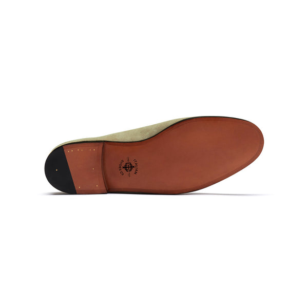 Olive Premium Penny Loafers