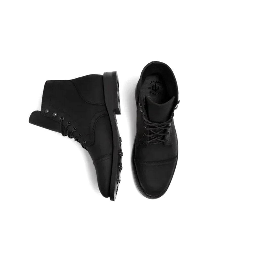 Captain Cap Toe Ankle Boots